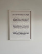 Load image into Gallery viewer, Loving Your Life Framed Print