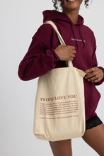 Load image into Gallery viewer, People Love You Tote
