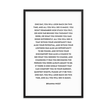 Load image into Gallery viewer, All You Will See Is Magic — Framed Print

