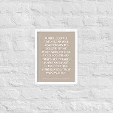 Load image into Gallery viewer, All You Need Framed Print
