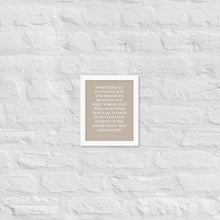 Load image into Gallery viewer, All You Need Framed Print
